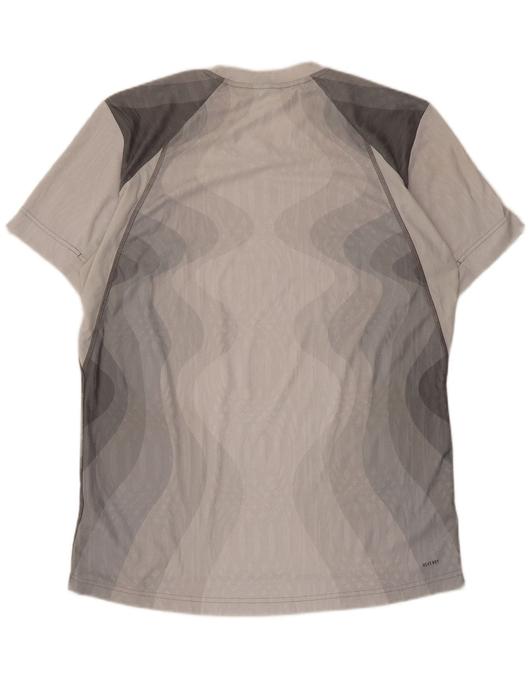 Camiseta Adidas Hombre Top Grande Gris Tie Dye Poliéster