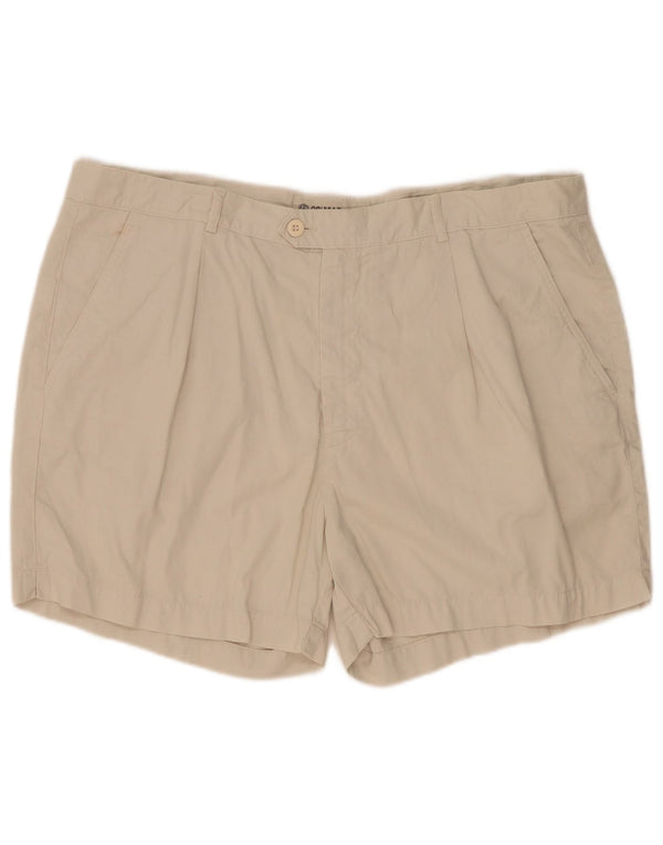 Colmar Mens Pegged Chino Shorts IT 56 XL W38 Algodón Beige
