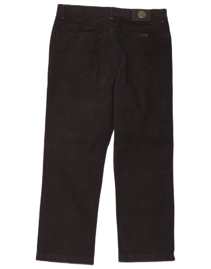 Vaqueros Trussardi Hombre Cropped W36 L26 Algodón Negro