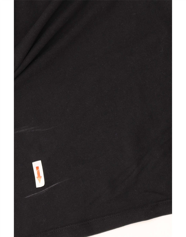 Jack & Jones - Camiseta para hombre, talla grande, color negro, algodón