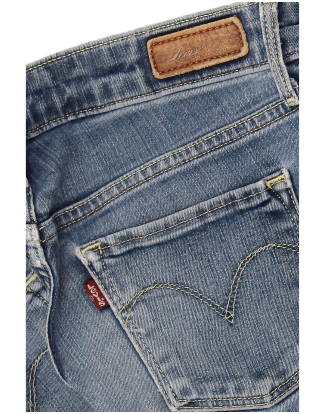 Vaqueros pitillo Levi's para mujer W28 L28 Azul