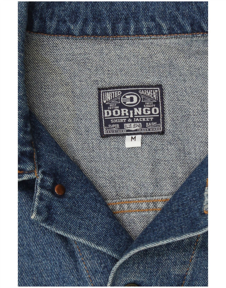 Doringo Chaqueta Vaquera Hombre UK 38 Algodón Azul Medio