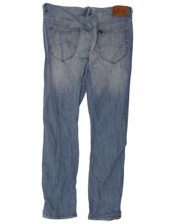 Lee Vaqueros Rectos Daren para Hombre W34 L32 Algodón Azul