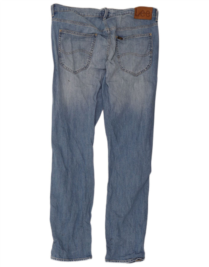 Lee Vaqueros Rectos Daren para Hombre W34 L32 Algodón Azul