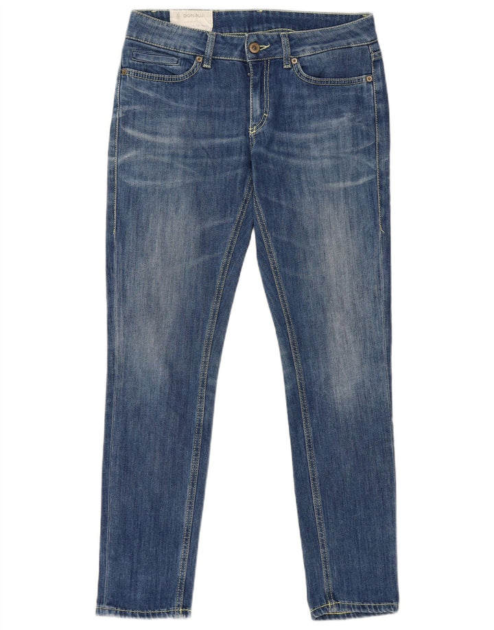 Vaqueros Dondup Mujer Slim W28 L28 Algodón Azul