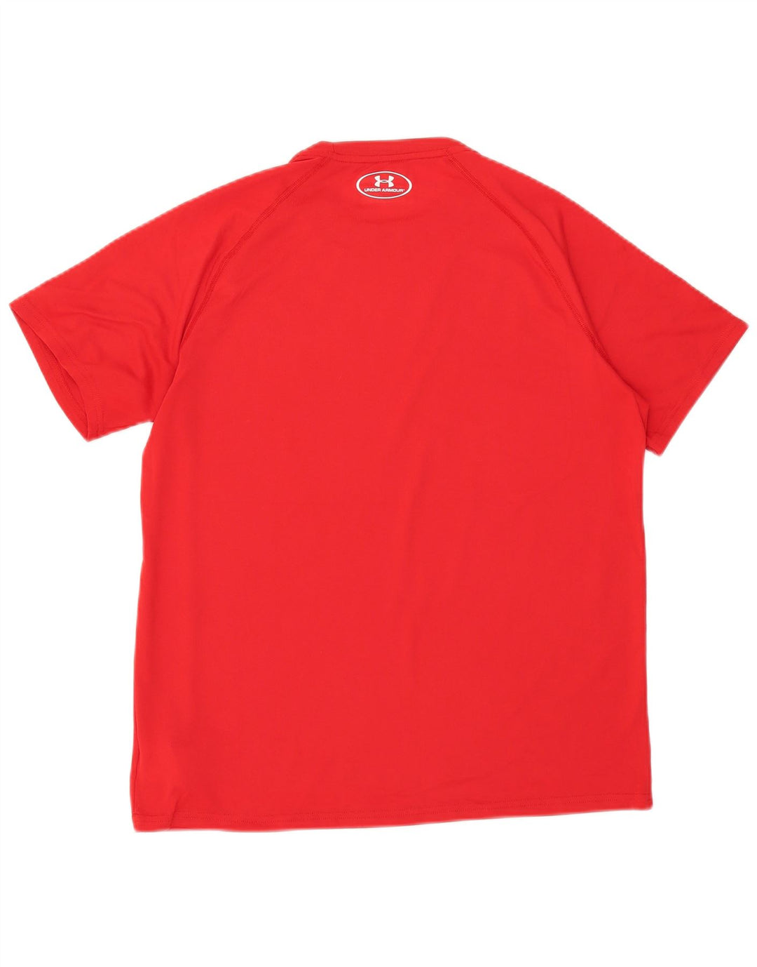 Camiseta Under Armour Heat Gear para hombre, parte superior mediana de poliéster rojo