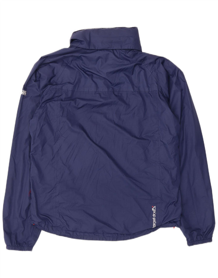 Target Dry Chaqueta impermeable con capucha para hombre UK 38 Medium Azul marino Poliéster