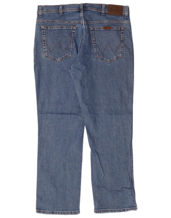 WRANGLER Vaqueros rectos para hombre W36 L30 Algodón azul
