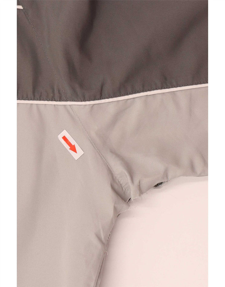 Kappa Hombre Chándal Top Chaqueta XL Gris Colorblock Poliéster