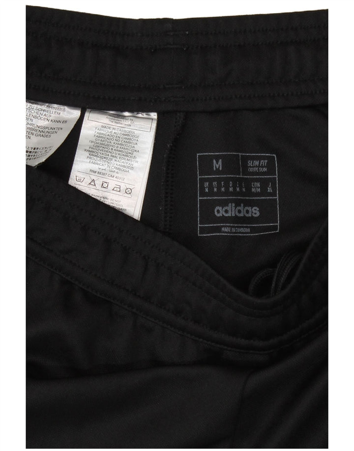 Adidas Hombre Aeroready Slim Fit Pantalones De Chándal Mediano Negro Poliéster
