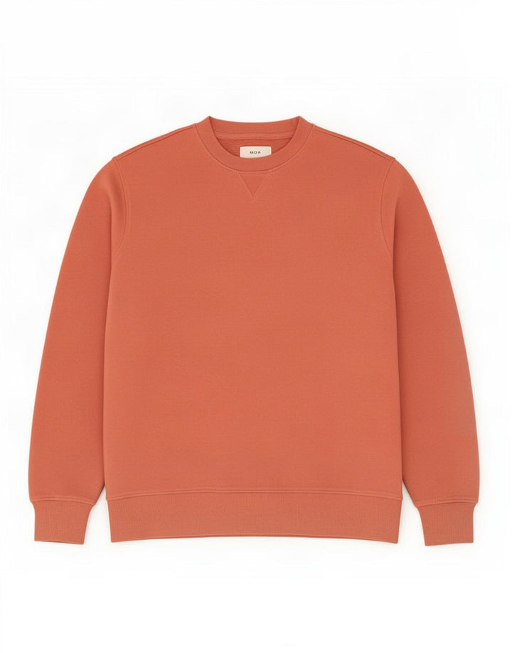 Marks & Spencer Hombre Sudadera Jumper XL Naranja Algodón