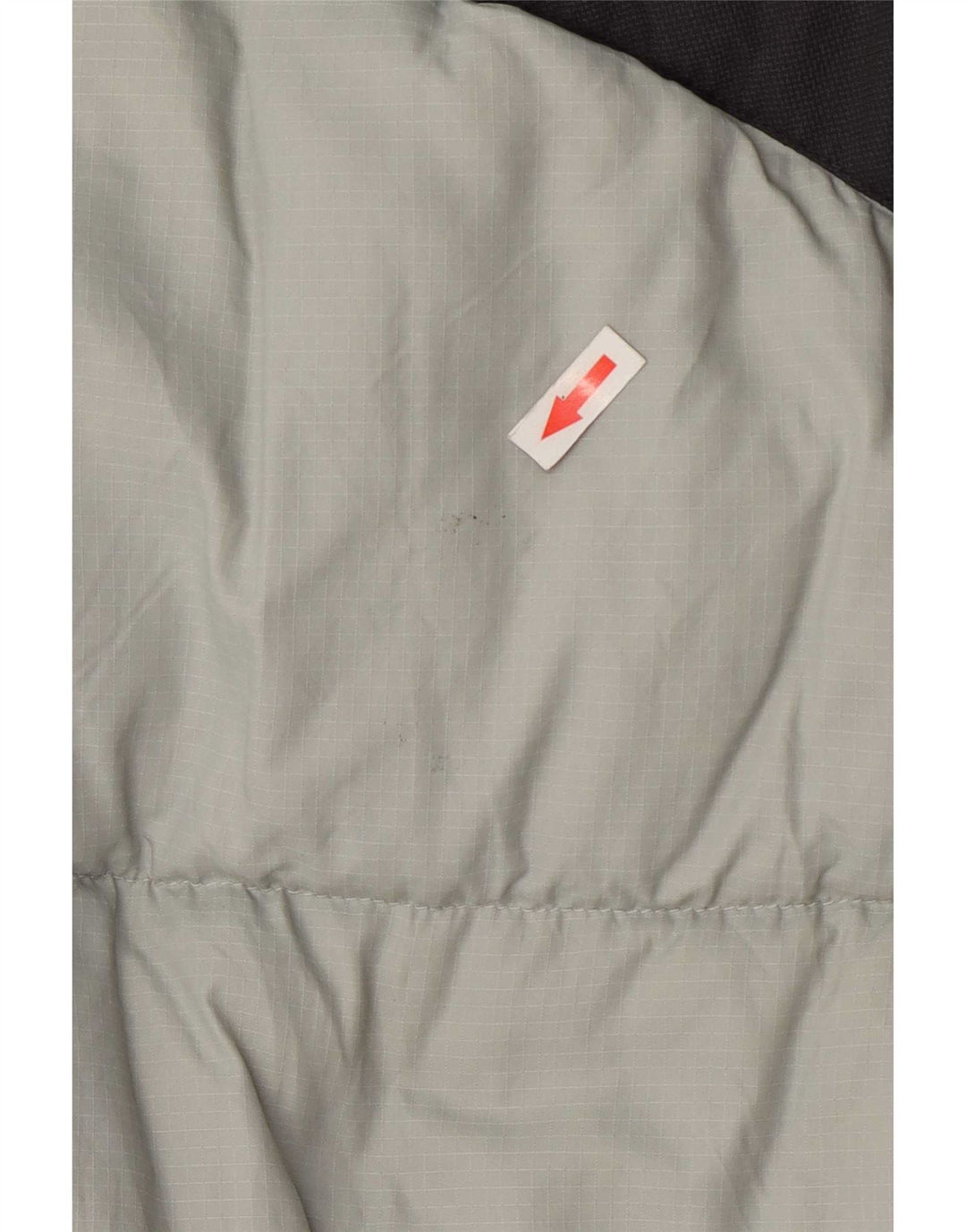 Timberland Chaqueta acolchada para hombre UK 36 Small Gris Colorblock Nylon