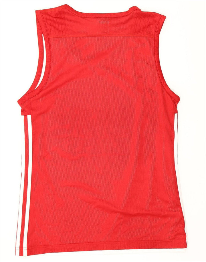 Adidas Hombre Chaleco Top Pequeño Rojo