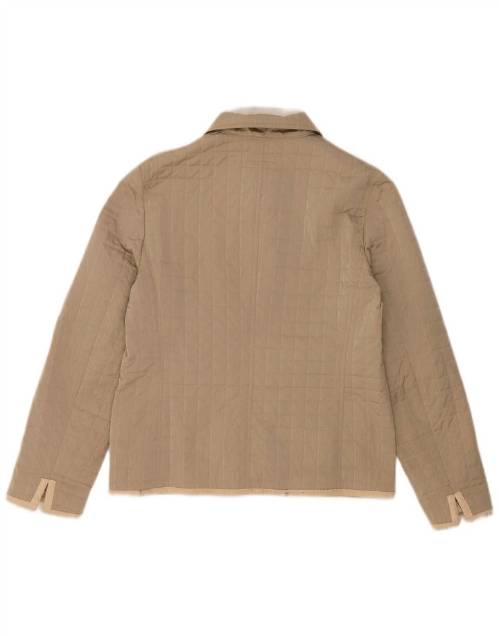 Marella Chaqueta acolchada para mujer UK 44 Poliéster beige medio