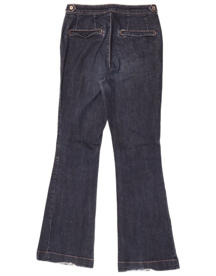 Vaqueros Acampanados Mujer Massimo Dutti EU 36 XS W26 L30 Azul Marino