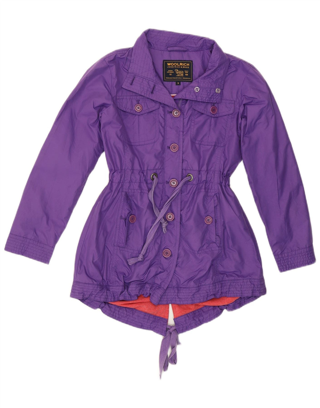Woolrich Parka Niñas 7-8 Años Morado
