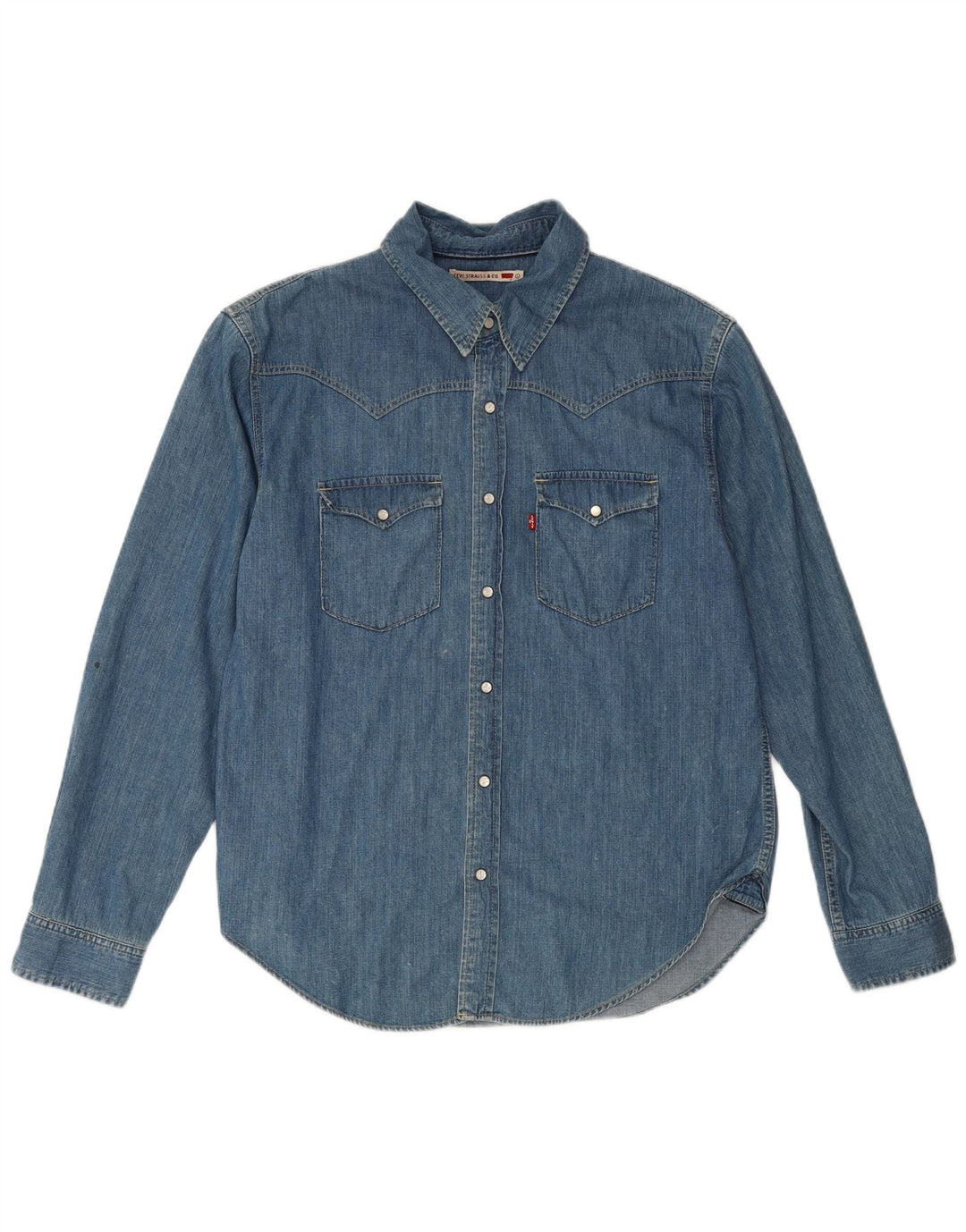 LEVI'S Camisa vaquera para hombre Algodón azul grande