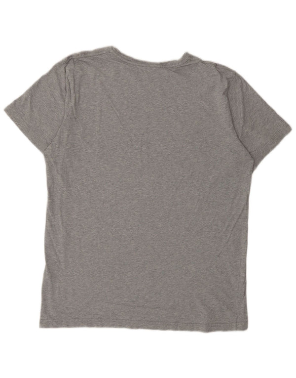 Quiksilver - Camiseta gráfica para hombre, talla grande, color gris