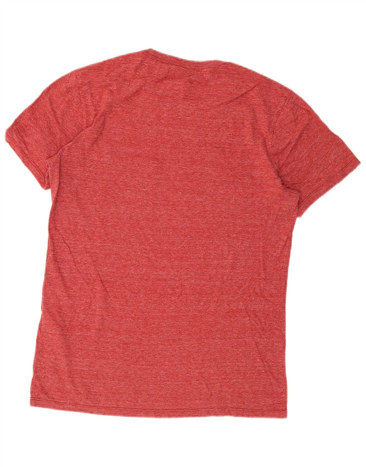 LEVI'S Camiseta para hombre Top Small de algodón moteado rojo