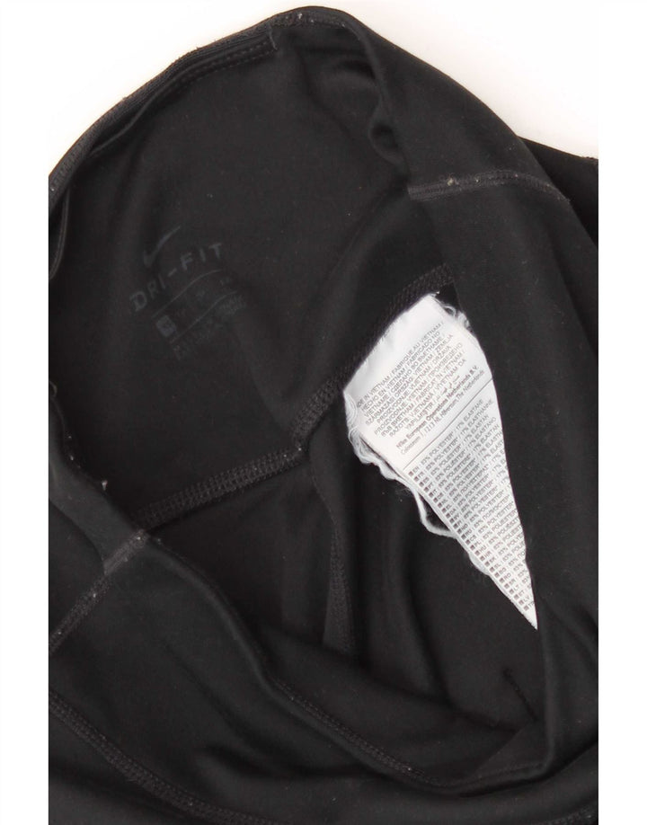 Nike Leggings Dri Fit Graphic para mujer UK 4 XS Poliéster negro