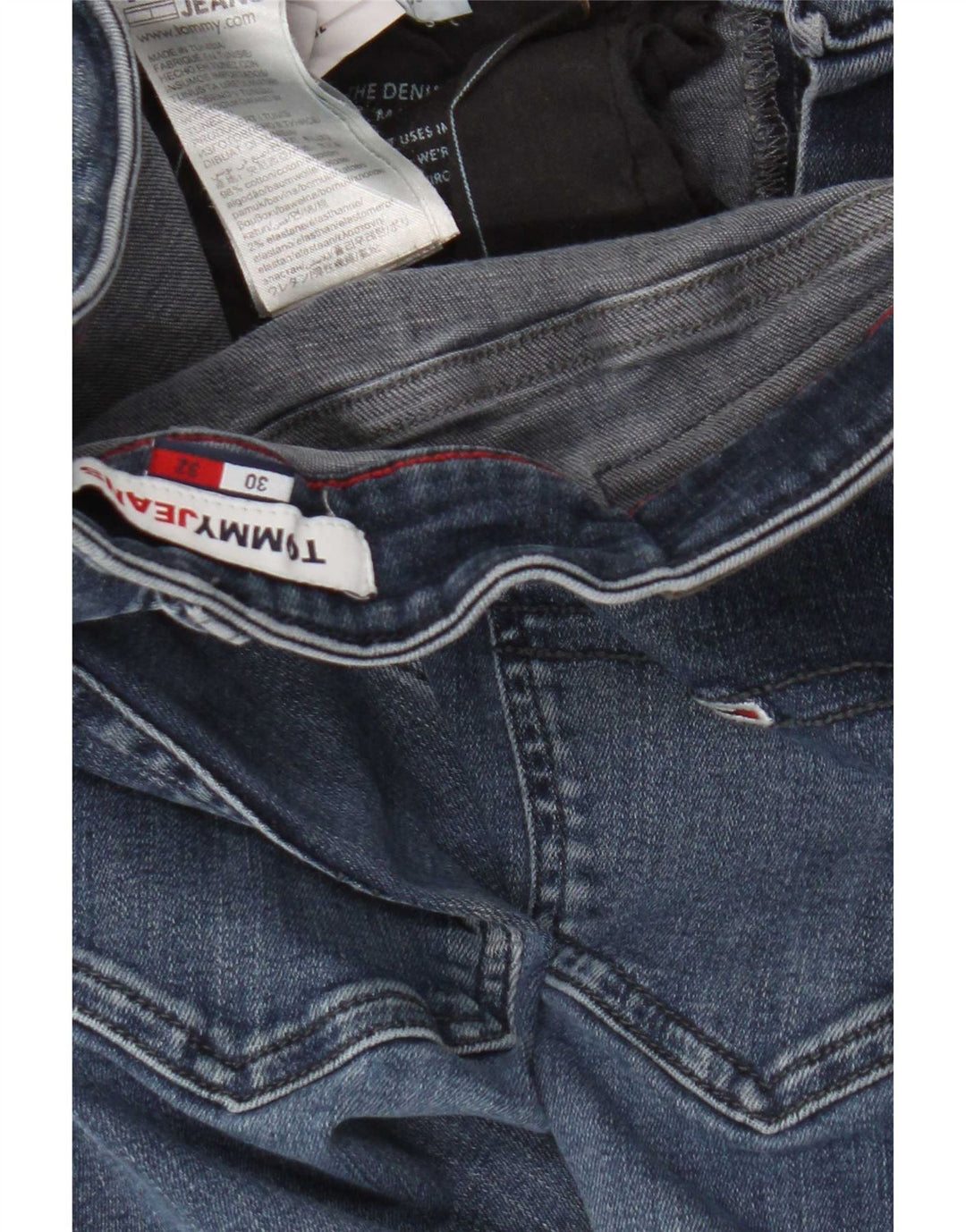 Vaqueros Tommy Hilfiger Mujer Slim W30 L32 Algodón Azul