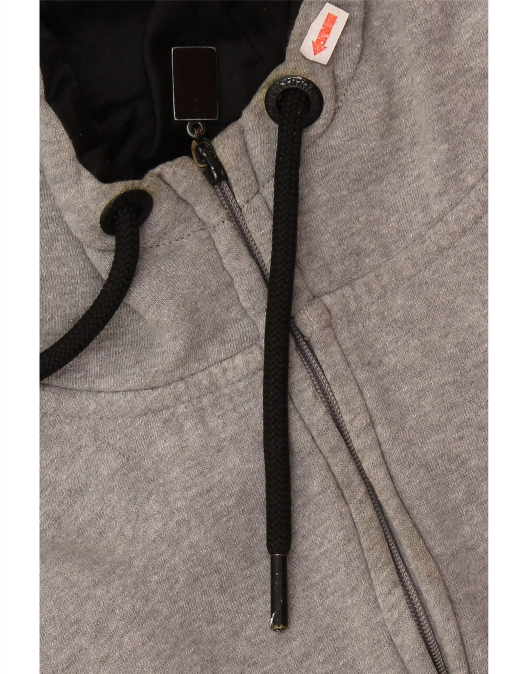 MAJESTIC Suéter con capucha y cremallera de los New York Yankees para mujer UK 14 Gris medio