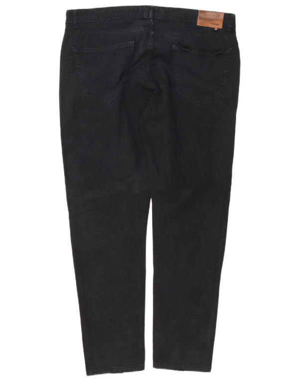 Zara Vaqueros Slim para Hombre EU 46 XL W36 L31 Negro