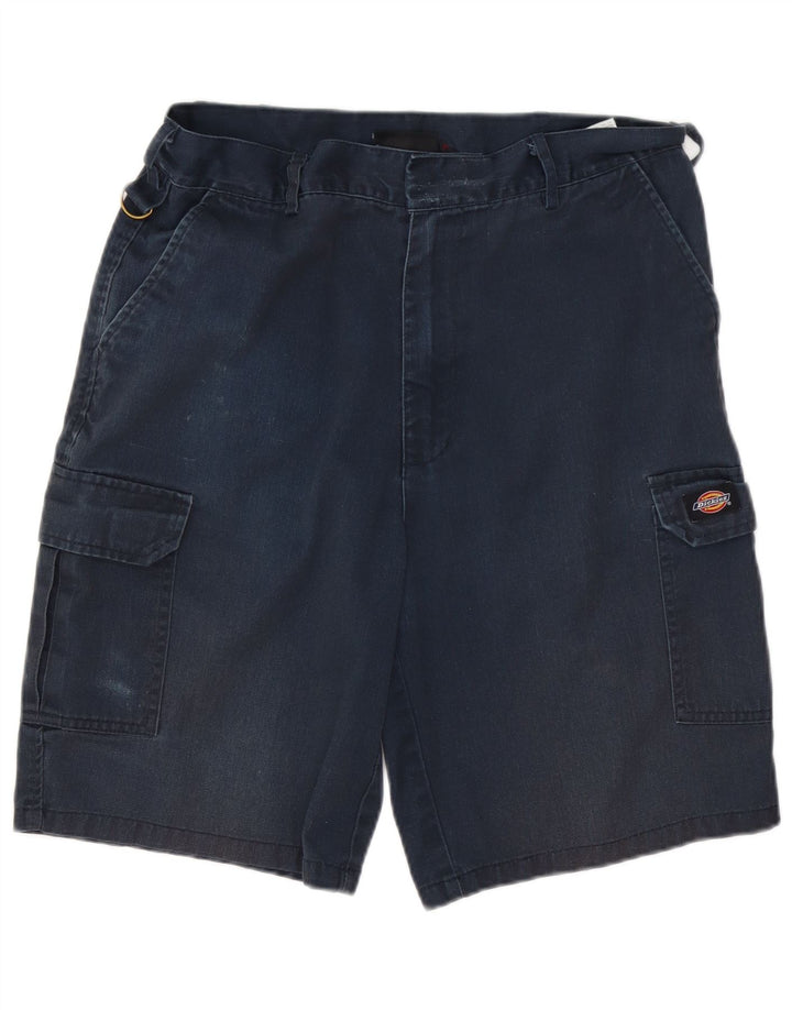 Dickies pantalones cortos cargo para hombre W34 poliéster azul marino grande