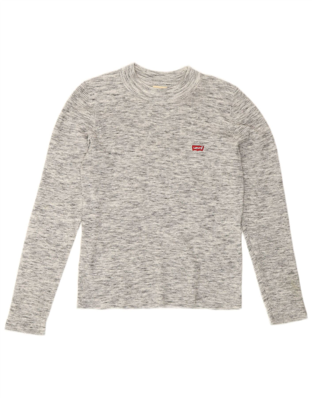 Levi's Top de manga larga para mujer UK 42 Gris medio moteado