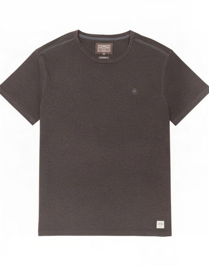 Camiseta para hombre Fat Face Top grande de algodón gris