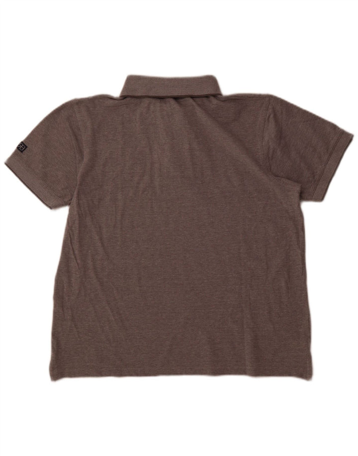 RENATO BALESTRA Polo Hombre XL Algodón Moteado Gris