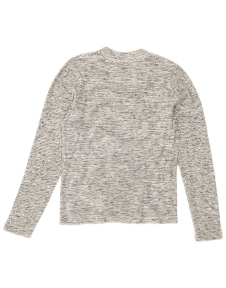 Levi's Top de manga larga para mujer UK 42 Gris medio moteado