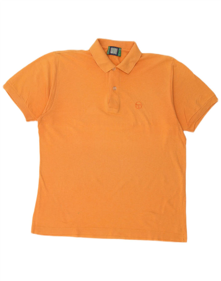 SERGIO TACCHINI Polo para hombre grande naranja