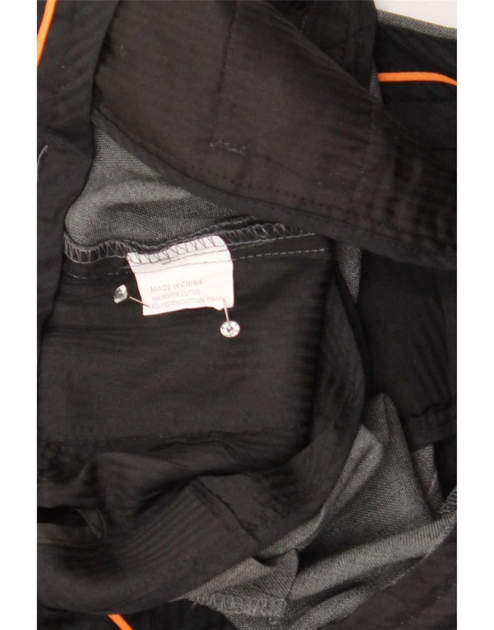 Farah Pantalón De Traje Recto Para Hombre W46 L27 Poliéster Gris