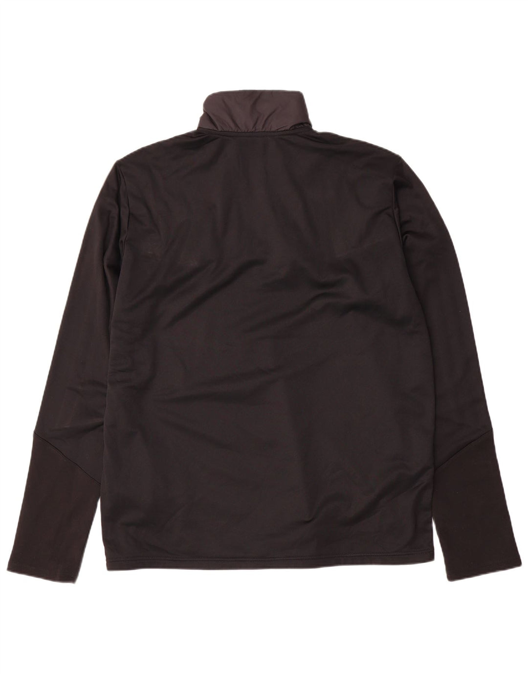 Adidas Hombre Aeroready Zip Neck Jersey Chándal Top XL Negro Colorblock