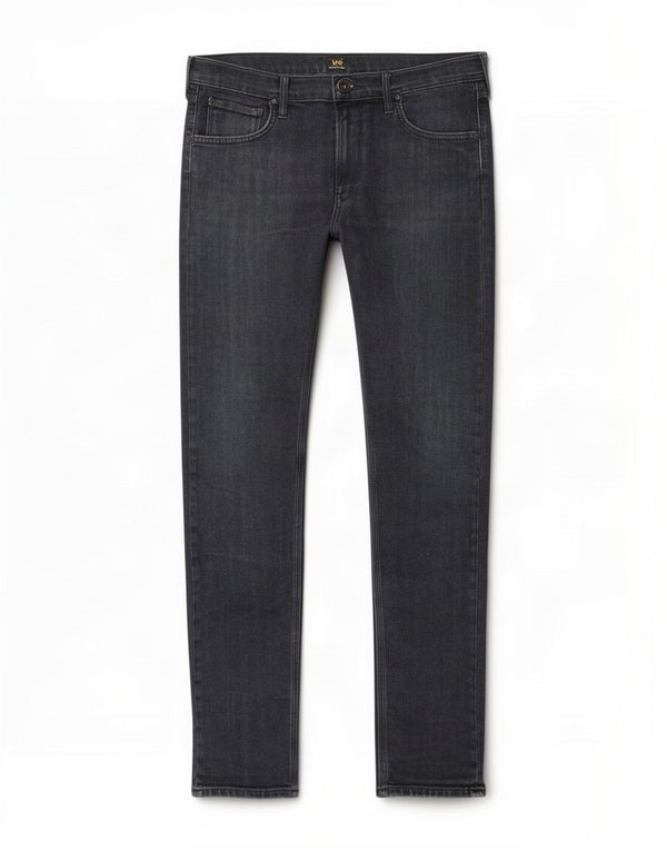 Lee Mens Luke Skinny Jeans W34 L34 Algodón Azul Marino