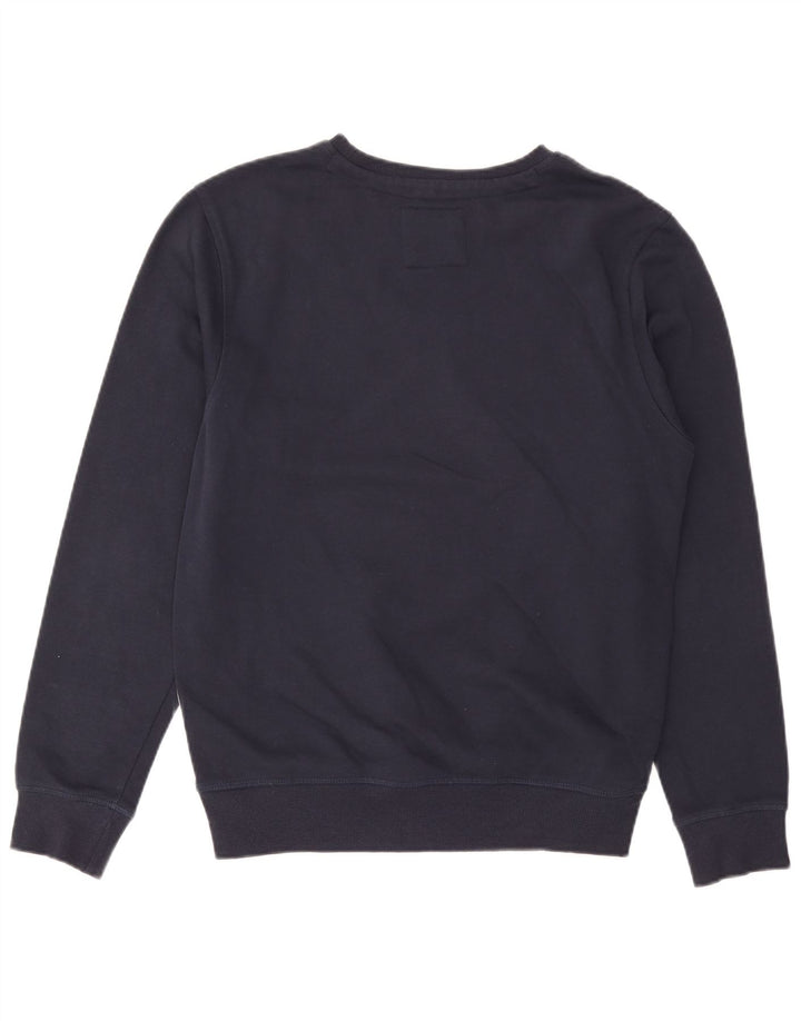 Datch Hombre Sudadera Gráfica Jersey Grande Azul Marino Algodón