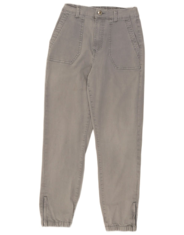 Marks & Spencer Joggers para mujer Vaqueros cónicos UK 8 Small W25 L25 Algodón azul