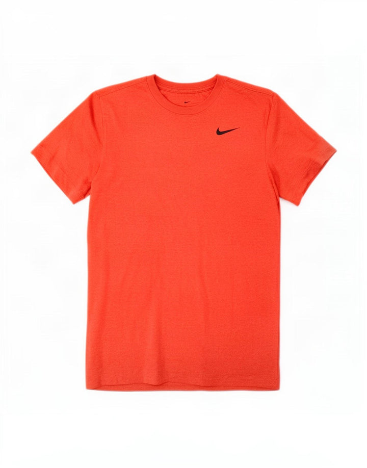Camiseta Nike Dri Fit para hombre Top XS Poliéster rojo