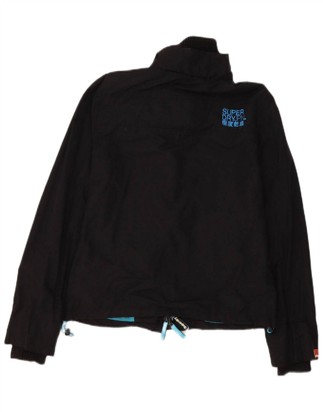 Superdry Chaqueta Cortavientos The Windcheater para Mujer UK 46 Large Nylon Negro