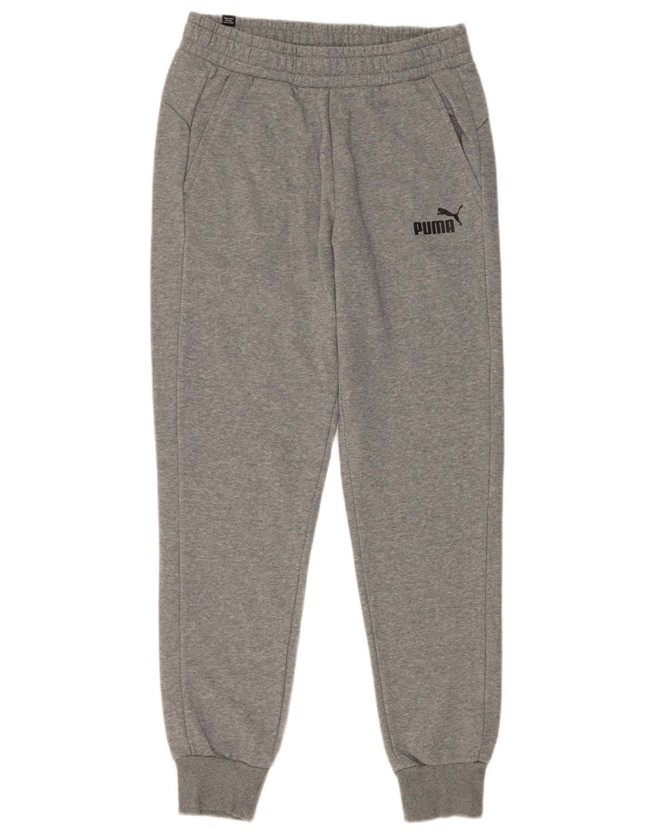 Pantalones De Chándal Puma Joggers De Algodón Moteado Gris Medio |