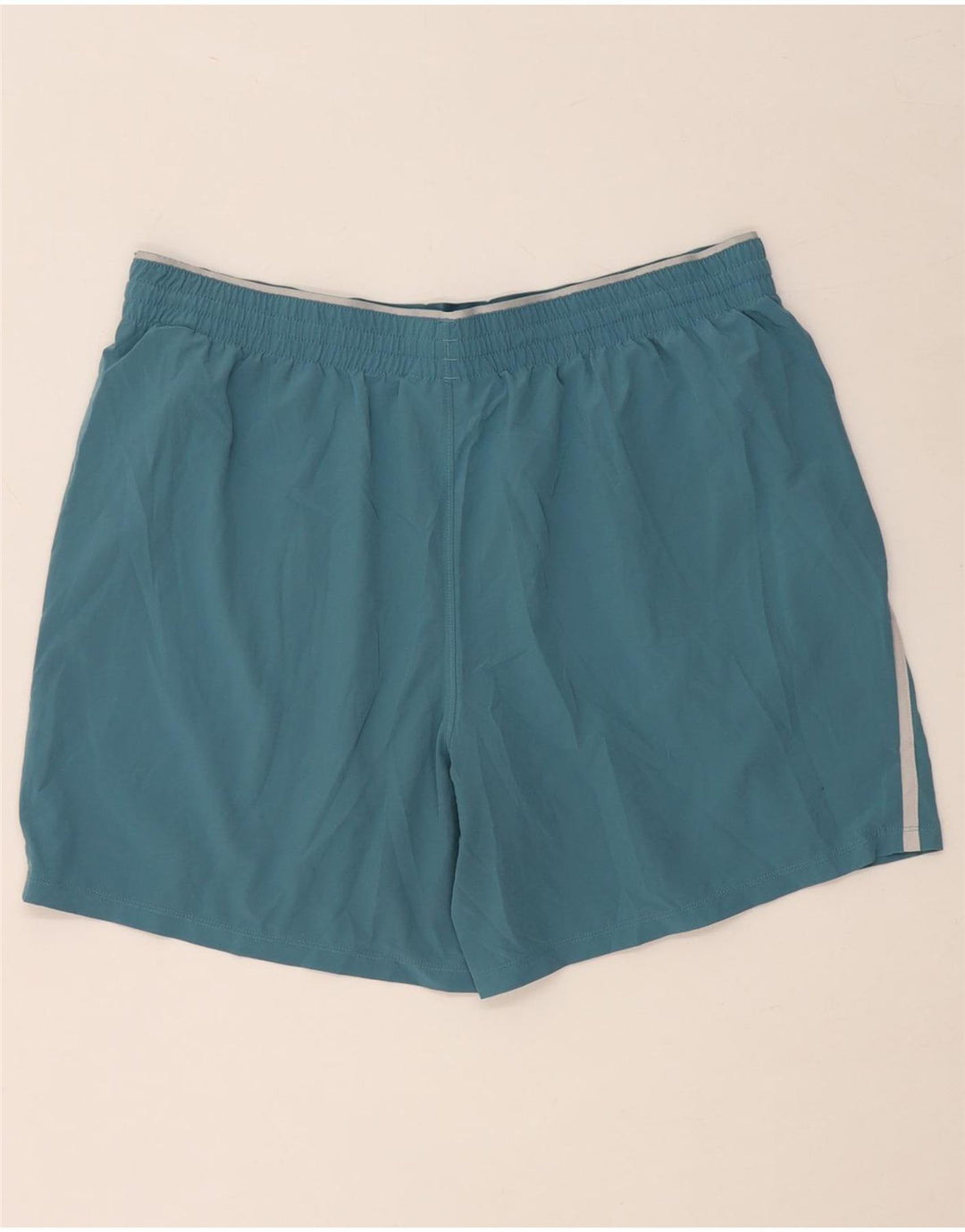 UNDER ARMOUR Pantalones cortos deportivos para hombre XL Poliéster color block azul