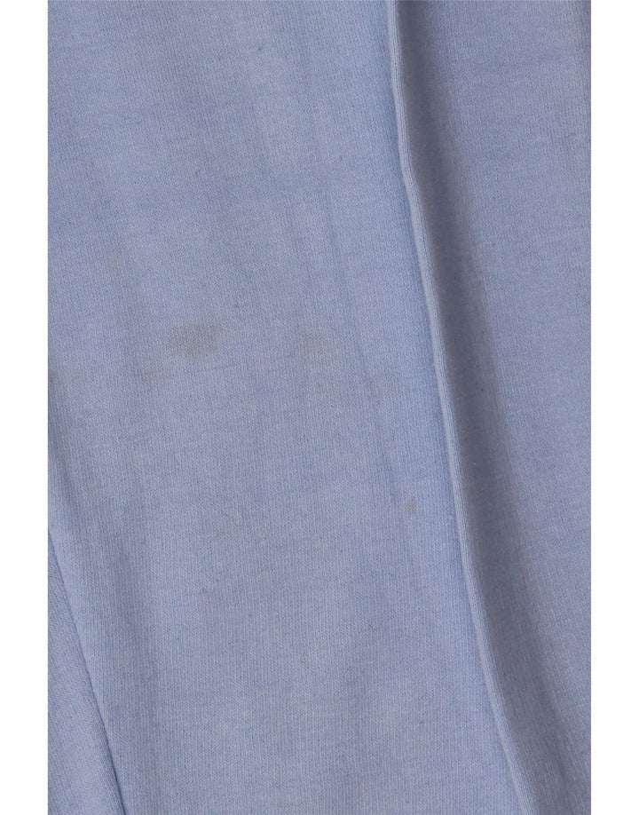 Zara Mujer Chándal Pantalones Joggers UK 10 Small Azul Poliéster