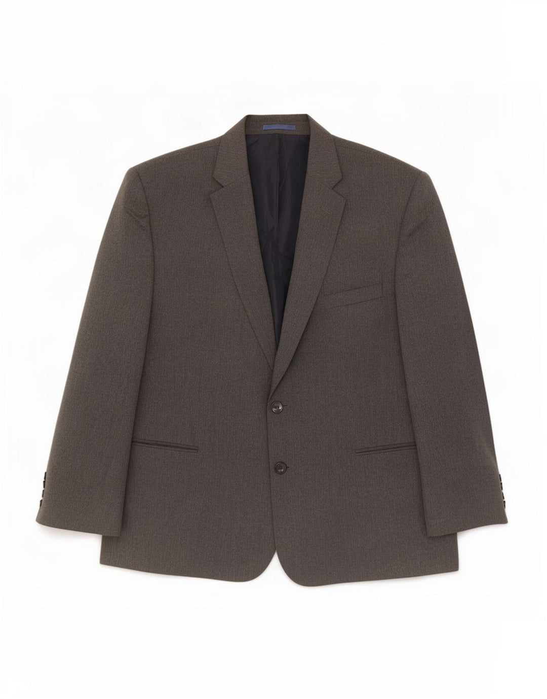 Marks & Spencer Chaqueta tipo blazer de 2 botones para hombre UK 48 2XL Poliéster gris