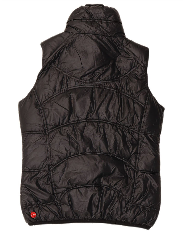 O'Neill Chaleco acolchado para mujer UK 10 Small Poliéster negro