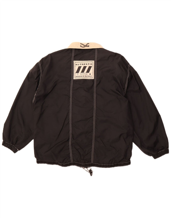 AUTHENTIC Chaqueta utilitaria holgada para hombre UK 38 Medium Black