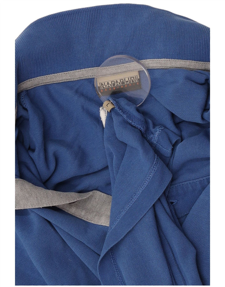 Napapijri Polo Hombre Azul Grande