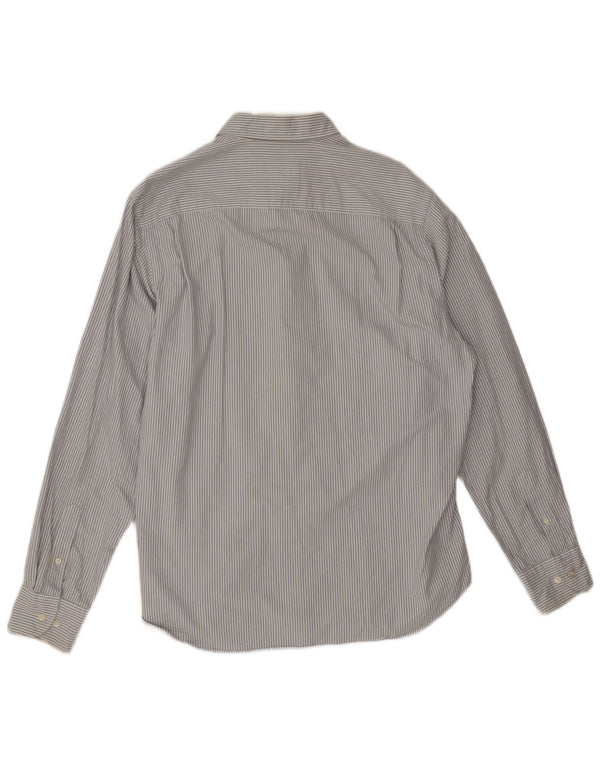 Camisa Massimo Dutti Hombre XL Rayas Azules