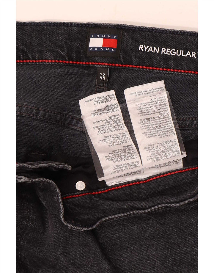 Tommy Hilfiger Vaqueros rectos Ryan para hombre W32 L30 Algodón gris