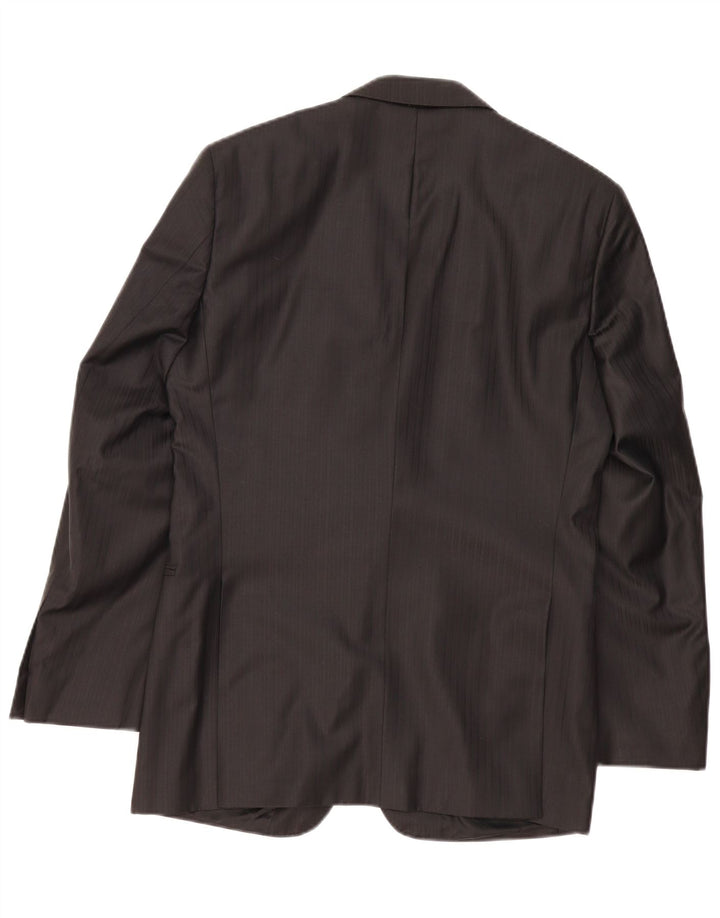 Pierre Cardin Chaqueta tipo blazer de 2 botones para hombre UK 38 Medium Black Classic